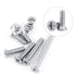 100Pcs/Bag M3 Machine Screws,9Types M3 Flat Head Stainless Steel SS304 Machine Countersunk Screw Bolt Fastener(M3x5)...