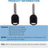 ECCPP fit for Ford Fusion F-150 Uncut Transponder Ignition Car Key (Pack of 2)...