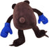 Anime Bear Stuffed Animal Brown Bear Plush Cartoon Figure for Kids 9.8 inches...