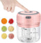 Electric Garlic Chopper, 250ML Food Chopper USB, Mini Vegetable Chopper, Garlic Mincer, Onion Chopper, Portable Small Food Processor for Garlic, G...