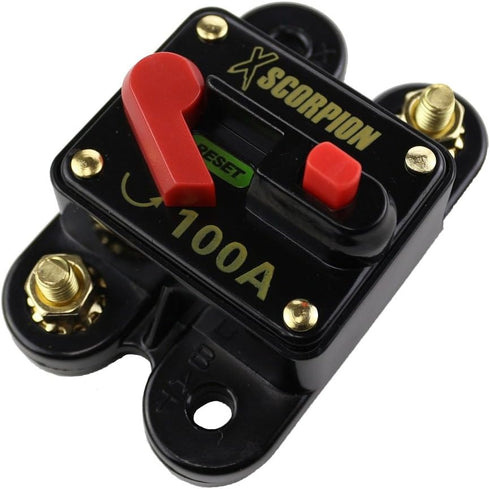 XSCORPION (CB100) 100 Amp Circuit Breaker with Manual Reset...