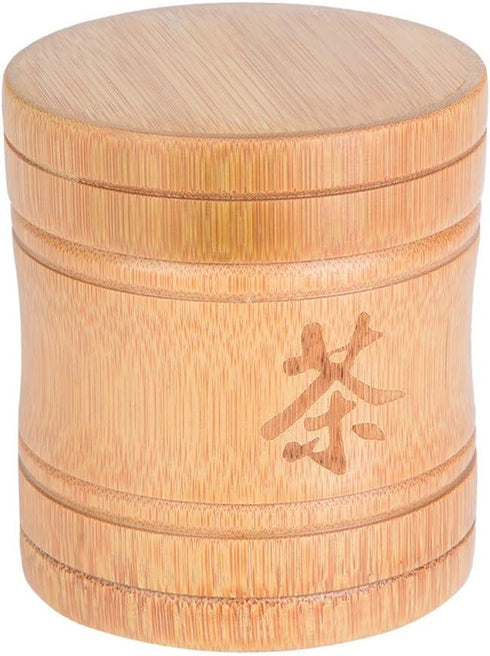 Fdit Tea Jar Portable Lightweight Organic Container Canister Tea Storage Box with Lid...