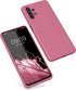 kwmobile Case Compatible with Samsung Galaxy A13 4G Case - Soft Slim Protective TPU Silicone Cover - Dark Rose...