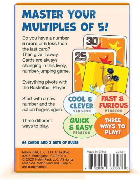 Melon Rind Jump 5 Game - Multiples of 5, Kids Math Game (Ages 7+)...