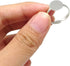 Honbay 20PCS Adjustable Blank Rings with 10mm Flat Bases Jewelry Making Supplies...