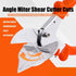 Multi Angle Miter Shear Cutter, 45-135 Degree Adjustable Angle Scissors Trim Shears Hand Tools For Cutting Soft Wood, Plastic, Pvc And Other...