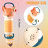 Accordion (Fox Shape) Music Educational Toys Cartoon Shape Kids Toddlers Preschool Music Toys with 12 Kinds of Sound Effects...
