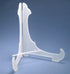 Clear Frosted Plastic Economy Easels with Locking Bar 7 Inch (Pack of 10)...