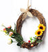 HUIANER Artificial Sunflower Heads, 2.8" Fake Simulation Sunflower Head for Wedding Home Party Cake Decoration 30PCS...