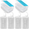 Holy Rose Dental Floss Portable Dispenser 4 Boxs,Travel Floss Picks Case 2 Box with Adults Floss Sticks 160 Count,Flosser Toothpick is Cleaning Te...