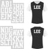 S.E.I 40 Pieces Iron-On Letters: 3 Inch Sport White Iron-On Letters for Clothing, Flock Letters for Jerseys, Uniforms, & T-Shirts (Sport Flock, Wh...
