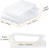 Cable Tidy Management Self Adhesive Cable Clips,100Pack Clamps Fix Led Light Clips (for 10mm(3/8") Wide Strip Light)...