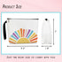 Floral Makeup Bag for Women, Sunshine Gift Makeup Toiletry Organizer Cute Makeup Pouch Canvas Cosmetic Bag Travel Essential Zipper Bag, Pencil Bag...