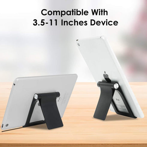Cell Phone Stand Holder Multi-Angle Adjustable Phone Desk Stand Tablet Holder for iPhone 16 15 14 13 12 11 Pro Max XS XR 8 Plus 6 7 Samsung Galaxy...