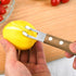 2 PACK Cocktail Channel Knife with Walnut Wood Handl Fruit and Vegetable Carving Tool for Decorating Cocktails, Desserts, and Salads Stainless Ste...