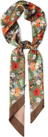 59" Long Silk Like Scarf Fashion Hair Head Scarf for Women Satin Head Hair Handbag Scarf Belt Purse Accessories…...