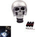 WYF Baseball Hooded Skull Gear Shift Knob Car Resin Gear Shifter Knob for Most Manual or Automatic Transmission (Silver)...