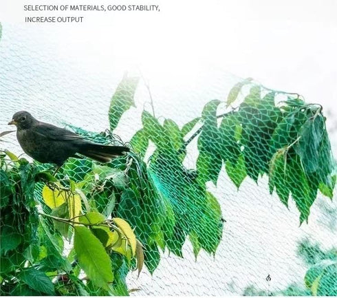 2PCS Bird Netting for Garden 13x20Ft,Protect Vegetable Plants and Fruit Trees,Plastic Trellis Netting for Birds, Deer and Squirrels,Garden Netting...