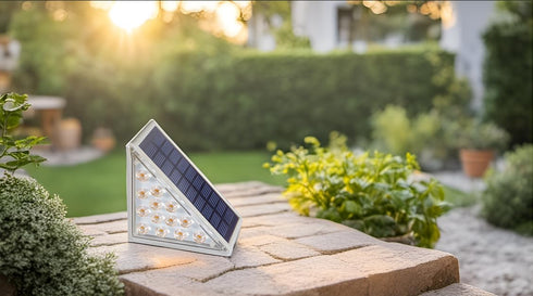 Stair Lights Outdoor,Outdoor Step Lights,Solar Stair Lights Outdoor Waterproof,Solar Outdoor Lights for Stair,Porch,Patio,Deck and Pathway (White,...