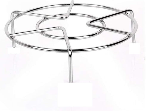 Steam Rack,Steaming Rack Stand,Steamer Basket,Heavy Duty Stainless Steel Metal Multi-function By Meleg Otthon (5.9" Diameter X2"High)...