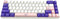 kutethy PBT Keycaps 5-Faced Dye-subbed Keycaps Set ANSI ISO Layout Compatible GK61 64 68 84 87 104 108 Mechanical Keyboards (Purple & White)...
