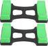 Dumbbell Holder Dumbbell Rack Abs Engineering Plastics 1Pair Dumbbell Bracket Mat Storage Frame Stand Floor Protection Holder Fitness Equipment S...
