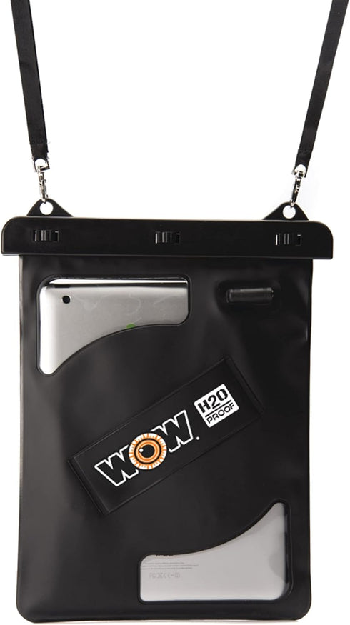 WOW Sports Waterproof Tablet Pouch – 9X12 Inch Snowproof, Dustproof, Sandproof, and Waterproof Tablet Case...