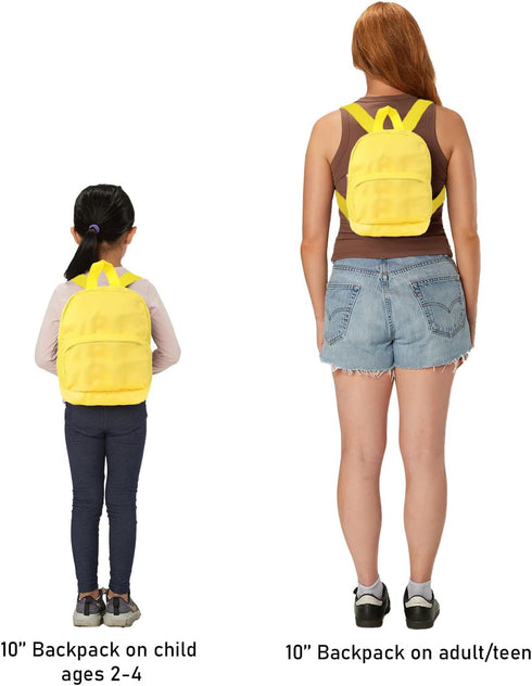 Mickey Mouse Harness Backpack for Toddlers - Mickey Backpack for Kids Bundle with 10" Mini Mickey Mouse Backpack, Water Bottle, Stickers, More | M...