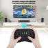 USB Mini Wireless Touch Keyboard, Portable Multifunction Wireless Keyboard with Touchpad Fit for Home Multimedia Compatible with Smart TV/TV Box/W...