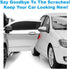 Hypersonic Black Car Door Edge Guard Trim Molding Crash Scratch Protector 4PCS...