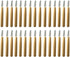 50 PCS Interdental Brush Bamboo Braces Brush Tooth Flossing Head Oral Flosser Cleaners Tooth Cleaning Tools...