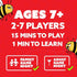 QUOKKA Family Board Games for Kids 8-12 - Party Game for Kids & Adults Game Night - Fast Paced | Easy to Learn | 2-6 Players - Card Game for Teen ...