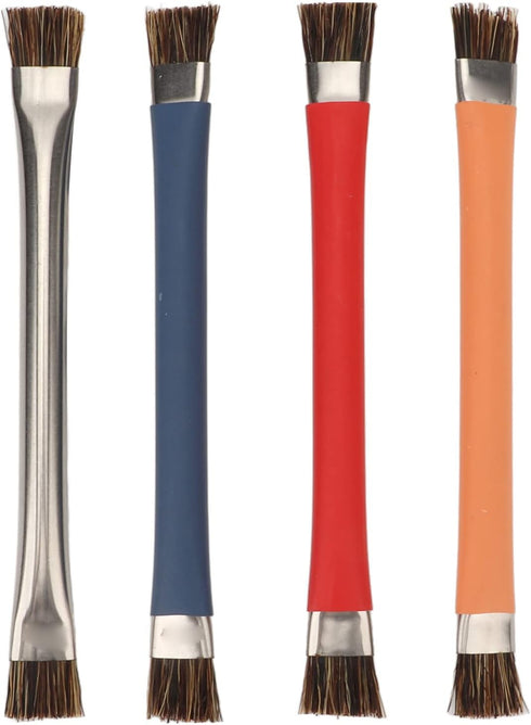 Oumefar 4Pcs Motherboard Cleaning Anti Static Brush Double Head Cleaning Brush, Mobile Computer CPU Cleaning Brush......
