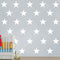 48pcs/Set of Large White Stars Vinyl Wall Decor Stickers DIY White Star Wall Decals Art for Kids,Nursery Room Decor Mural Wallpaper D399 (White)...