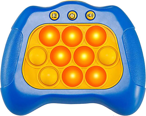 Quick Push Puzzle Game Machine Pop Fidget Light-Up Squeeze Poppet Sensory Toy Educational Push Pop Bubble Toy Stress Relief Party Favors Puzzle Ga...