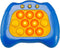 Quick Push Puzzle Game Machine Pop Fidget Light-Up Squeeze Poppet Sensory Toy Educational Push Pop Bubble Toy Stress Relief Party Favors Puzzle Ga...