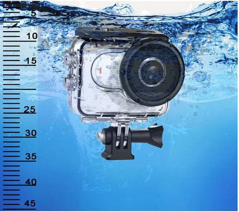 Coyktonty Dive Case/Waterproof case for Insta360 GO 3/GO 3S,45 M Underwater Filming Accessory with Bracket and Screws...