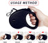16Ft Retractable Dog Leash,Light Weight Leash for Small to Medium Dogs/Cats Up to 50lbs,Stainless Steel Spring Strong Nylon Tape, Tangle Free, One...