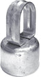 Jake Sales Chain Link Fence Loop Cap Eye Top - Use for 2-3/8" Outside Diameter Fence Posts and 1-5/8" Top Rail Outside Diameter Pipe - Galvanized ...