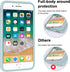 Anuck iPhone 8 Plus Case, iPhone 7 Plus Case, Soft Silicone Gel Rubber Bumper Case Microfiber Lining Hard Shell Shockproof Full-body Protective Ca...