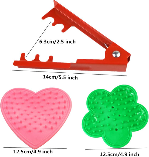 4PCS Rose Thorn Tools, Rose Leaf Thorn Strippers, Rose Thorn Remover Tools and Garden Gloves Use for Home Florist Supplies...