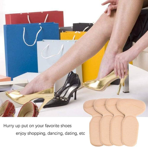 Bringsine High Heel Shoe Cushion Inserts - Heel Grips Back Liner Cushion - 3 Pairs...