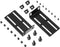 MokerLink Adjustable Rack Mount Ear for 17.3 inch Switches, Compatible for HP/HPE/ProCurve/Aruba/OfficeConnect Network Switch...