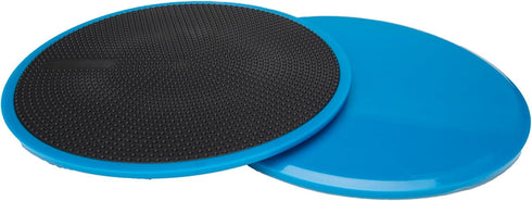 Mind Reader Fitness, Body Floor Sliders Exercise Equipment, Core Gliders, Gliding Discs, Set of 2, Blue, 2 Piece...