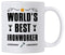 Ironworker Gifts. World's Best Iron Worker 11 Ounce Coffee Mug. Cup Gift Idea for Co-Worker....