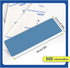 6 Pcs Aluminium Vertical Blind Repair Tabs 1 Inch Width Blue Horizontal Blinds Replacement Slats Self-Adhesive Blinds Replacement Fixers Vertical ...