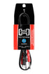 Hosa Stereo INTERCONNECT Cable, RCA 1/4" Male, Black, 3.3 Feet (HOS CPR201)...