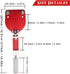 77750 Oil Filter Cutter Tool for Filter Cutting Range 2-3/8" - 5" Red...