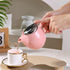 Small Ceramic Teapot With Stainless Steel Infuser For Loose Tea And Blooming Tea, Heat Resistant Ceramic Tea Pot And Tea Kettle, Perfect Tea Maker...