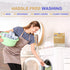 Ambica Travel Laundry Detergent Sheets - Non-Toxic, Hypoallergenic, Plant-Based Laundry Soap sheets for Clothes Washing in Sink or Washer - Travel...